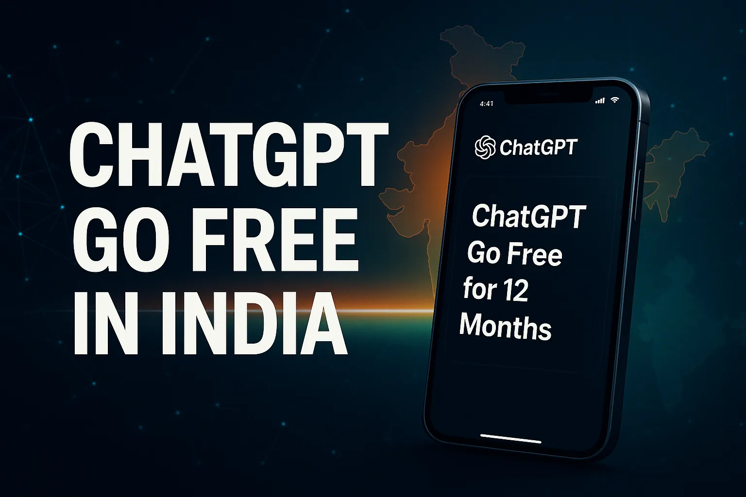 12 months of ChatGPT Go for free